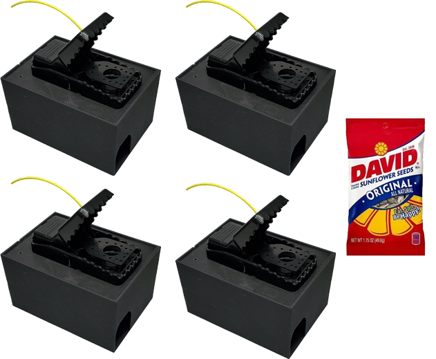 Mouse Trap & Box (4x)